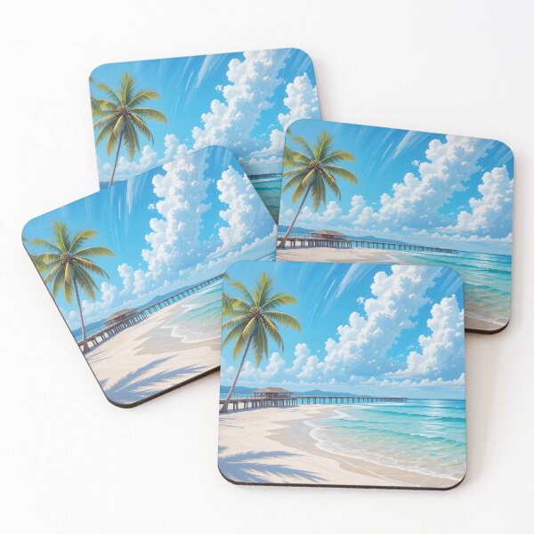 Item preview, Undersea Beach – 2 designed and sold by Undersea Ai Art.