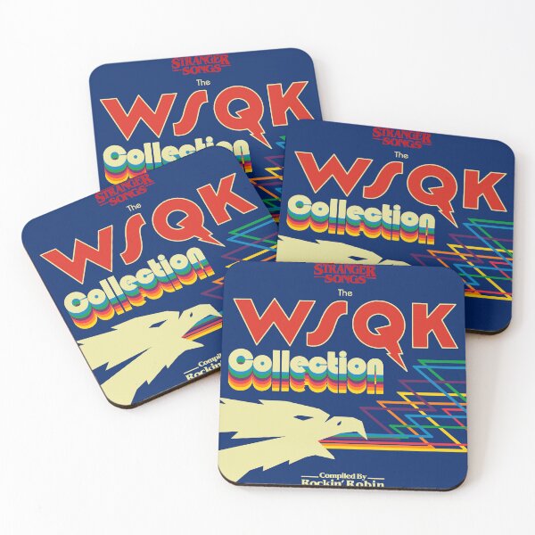 Item preview, WSQK Collection – Retro 80s Mixtape Radio Design designed and sold by infinitybyinfinity.