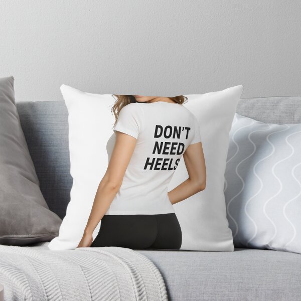 Item preview, Young woman poses in studio, white T shirt with bold slogan visible designed and sold by Creative88Art.
