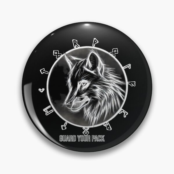Artikelvorschau, Schütze dein Rudel – Wolfswappen-Design entworfen und verkauft von PumaNoir.