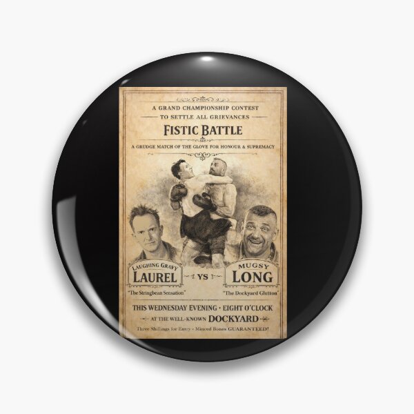 Item preview, Reimagined Mugsy Long Boxing Poster designed and sold by halibutgoatramb.