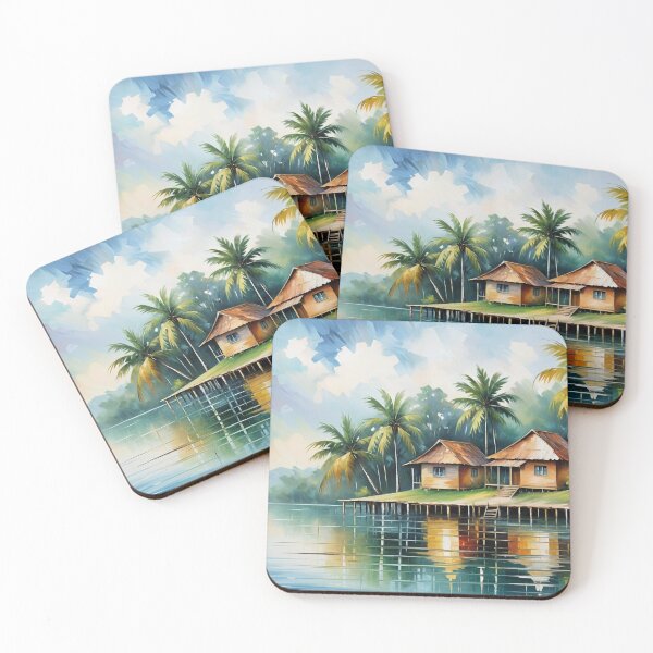 Item preview, Reflections of Island Life designed and sold by Undersea Ai Art.
