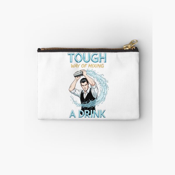 Item preview, Tough Way of Mixing a Drink – Bartender Mixology Power Illustration designed and sold by C3J7.