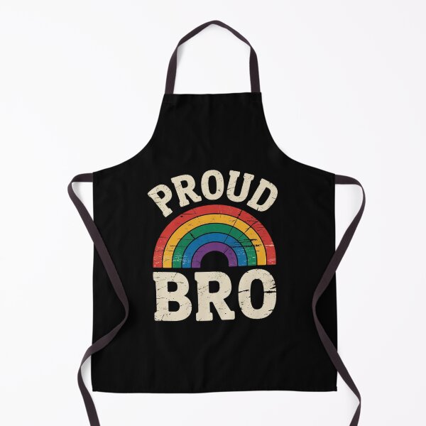 Item preview, LGBTQ Proud Bro Brother Gay Pride LGBT Ally Family Rainbow designed and sold by MythWoot.