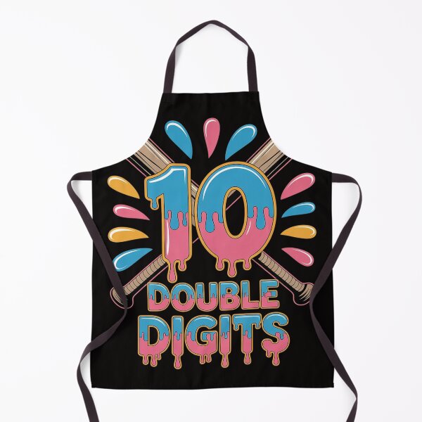 Item preview, Baseball Drip 10th Birthday Boy Double Digits Ice Cream Dri designed and sold by HudsonErik.