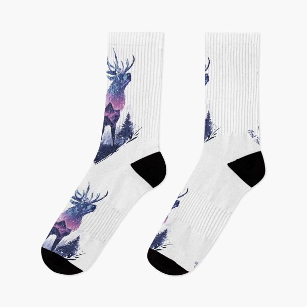 Item preview, Motivational New Year Galaxy Deer Find Your Own Motivation designed and sold by KZurHTPC.
