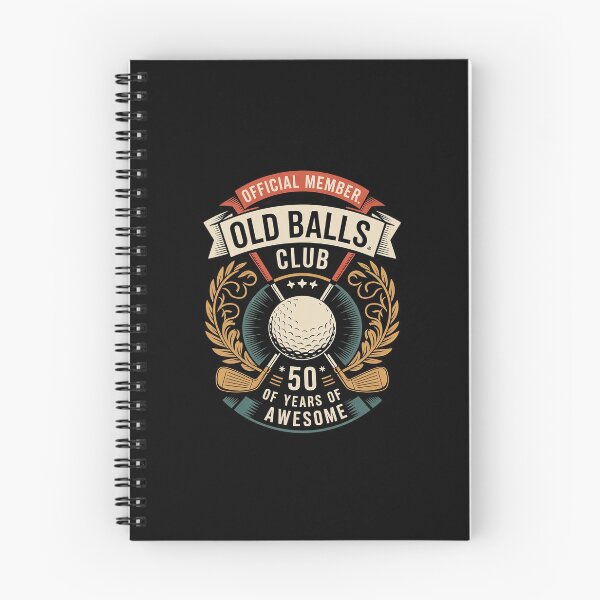 Item preview, 50th Birthday Old Balls Club 50 Year Old Golfer 3 designed and sold by AquaKiev.