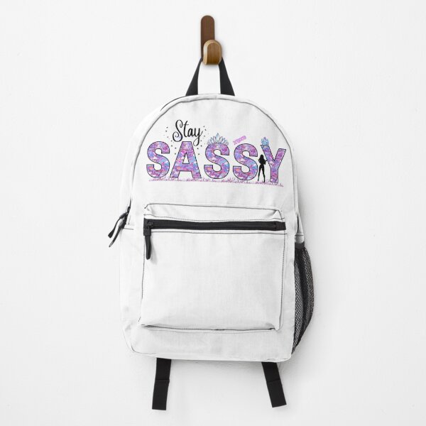 Item preview, Stay Sassy – Glitter Crystal Typography with Crown designed and sold by PixelByHajni.
