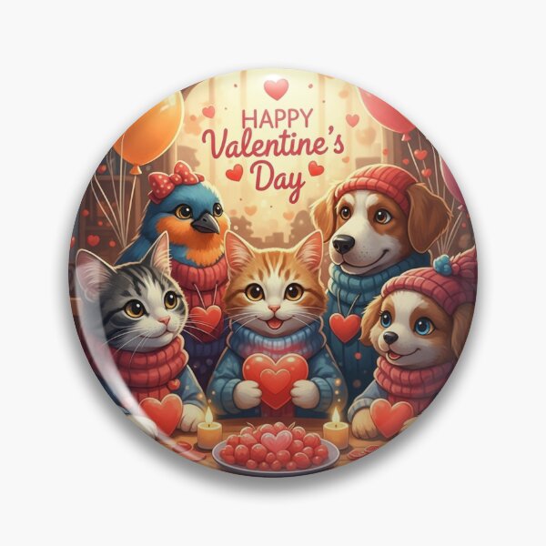 Item preview, Pets Celebrating Love Together designed and sold by PetJoyPrintsCO.