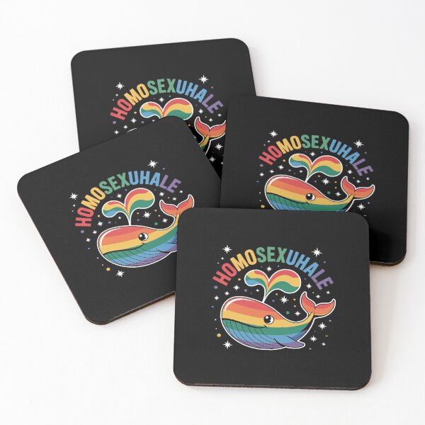 Item preview, LGBTQ+ Gay Lesbian Queer Homosexuwhale - Whales designed and sold by MythWoot.