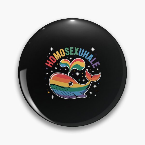 Item preview, LGBTQ+ Gay Lesbian Queer Homosexuwhale - Whales designed and sold by MythWoot.