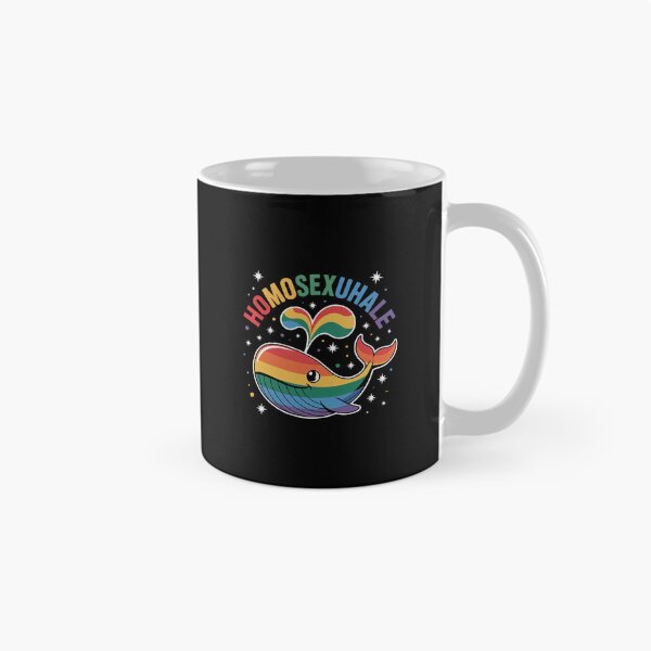 Item preview, LGBTQ+ Gay Lesbian Queer Homosexuwhale - Whales designed and sold by MythWoot.