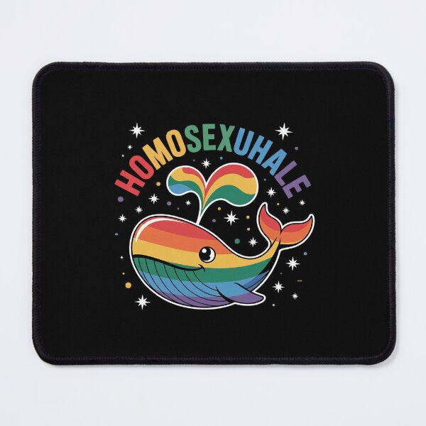 Item preview, LGBTQ+ Gay Lesbian Queer Homosexuwhale - Whales designed and sold by MythWoot.