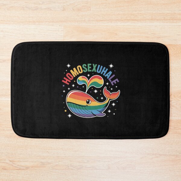 Item preview, LGBTQ+ Gay Lesbian Queer Homosexuwhale - Whales designed and sold by MythWoot.