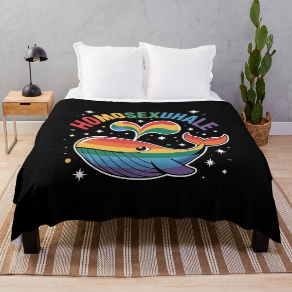 Item preview, LGBTQ+ Gay Lesbian Queer Homosexuwhale - Whales designed and sold by MythWoot.