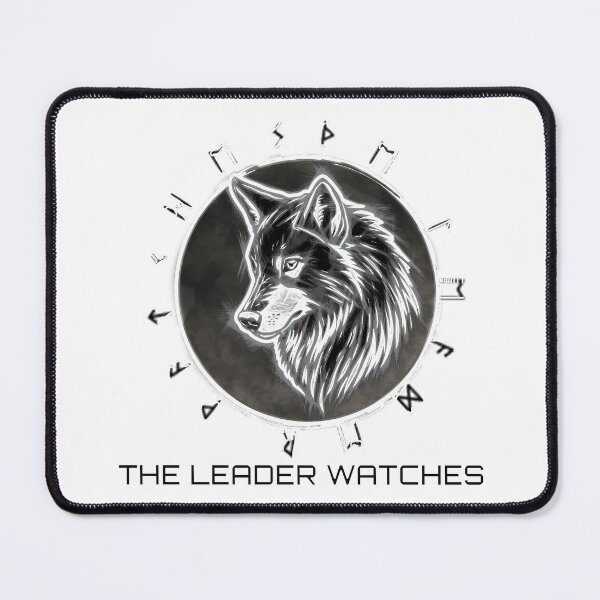 Item preview, The Leader Watches – Wolf Sigil Design designed and sold by PumaNoir.
