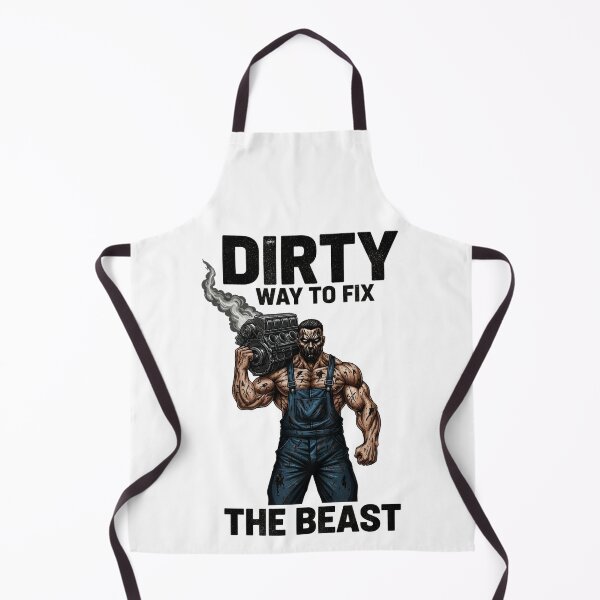 Item preview, Dirty Way to Fix the Beast – Mechanic Strength Grit Illustration designed and sold by C3J7.