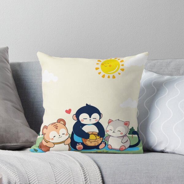 Item preview, Cute Friends  – Kawaii Wholesome Cartoon Illustration designed and sold by KomoFrames.