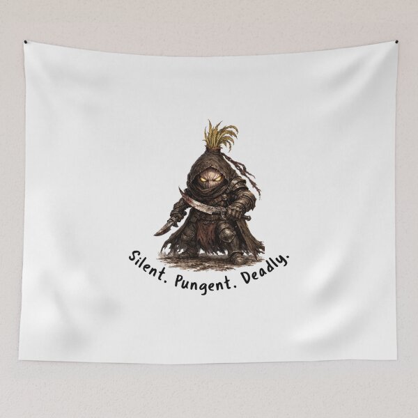 Item preview, Garlic Assassin – Silent. Pungent. Deadly. | Warrior Vegetables designed and sold by DigiWoosh.