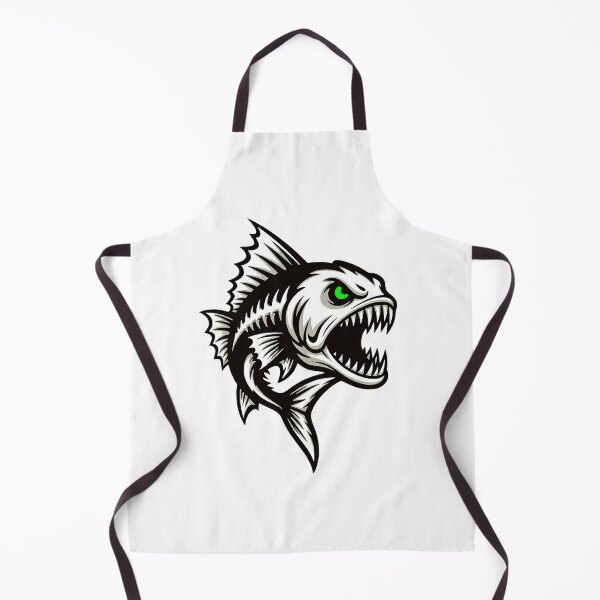 Item preview, Aggressive Predator Fish Skull – Hardcore Fishing Graphic designed and sold by WayoftheWater.