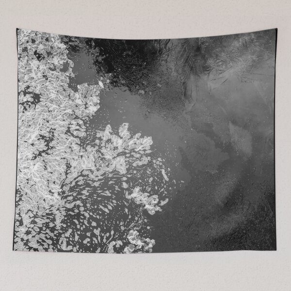 Item preview, Abstract ice. Parkkuu 2025 bw 3 designed and sold by Jouko Lehto Photography.