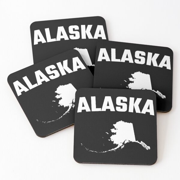Item preview, Alaska Pride - Bold Map Silhouette Aesthetic designed and sold by mashmosh.