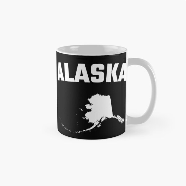 Item preview, Alaska Pride - Bold Map Silhouette Aesthetic designed and sold by mashmosh.