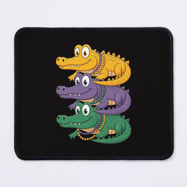 Item preview, Aligator Crocodiles Louisiana Mardi Gras Women Men Kids designed and sold by HermanTricia.