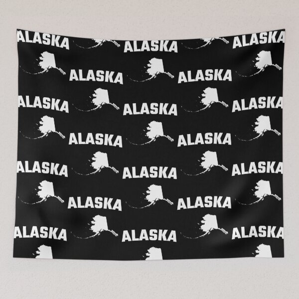 Item preview, Alaska Pride - Bold Map Silhouette Aesthetic designed and sold by mashmosh.