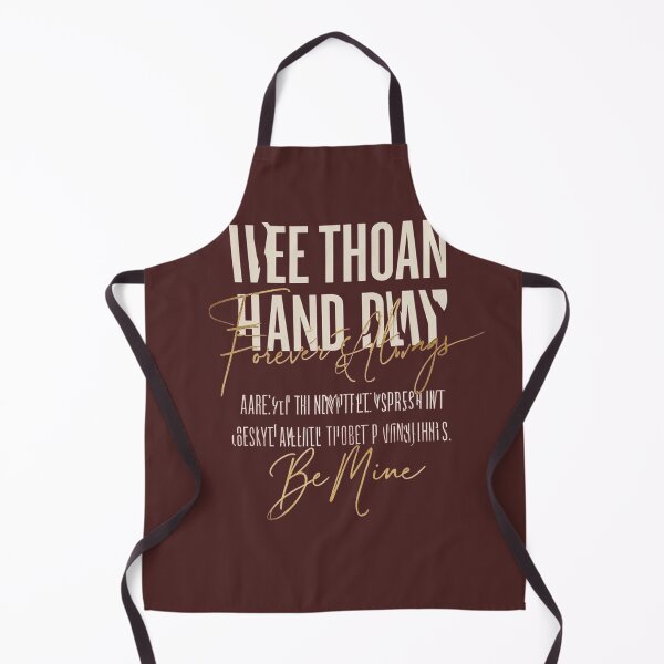 Item preview, More Than Hands My Forever & Always Be Mine Valentine Typography Design designed and sold by RedVista.