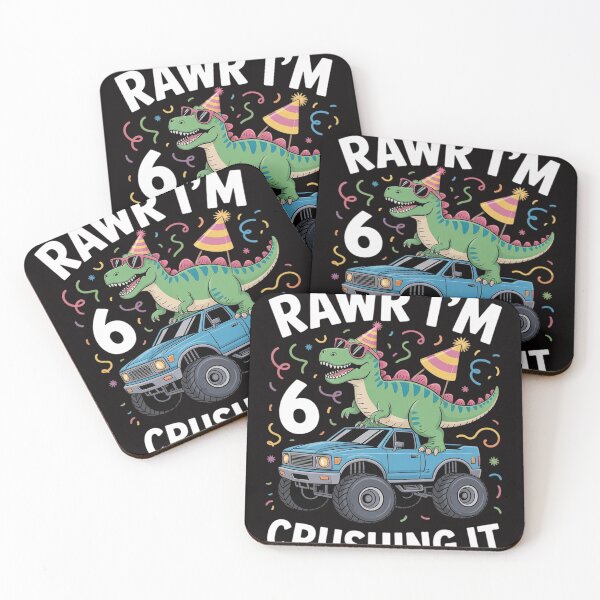Item preview, 6nd Birthday Monster Truck Dinosaur Since 2020 Rawr I'm designed and sold by DarioRosales.