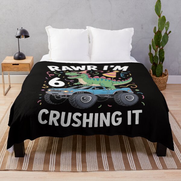 Item preview, 6nd Birthday Monster Truck Dinosaur Since 2020 Rawr I'm designed and sold by DarioRosales.
