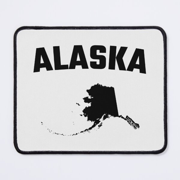 Item preview, Alaska State Pride - Bold Minimalist Silhouette Map designed and sold by mashmosh.