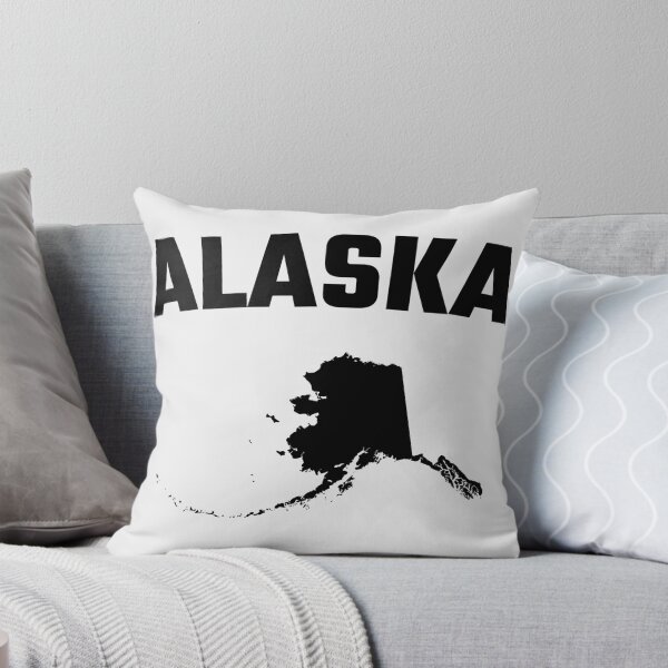 Item preview, Alaska State Pride - Bold Minimalist Silhouette Map designed and sold by mashmosh.