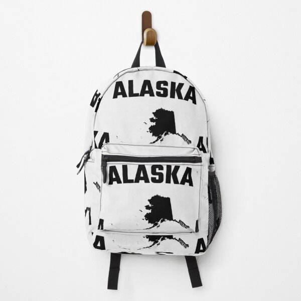Item preview, Alaska State Pride - Bold Minimalist Silhouette Map designed and sold by mashmosh.