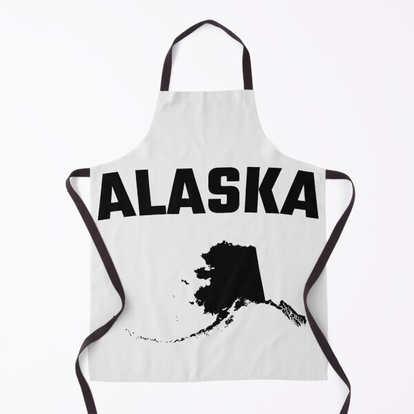 Item preview, Alaska State Pride - Bold Minimalist Silhouette Map designed and sold by mashmosh.