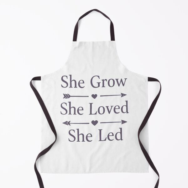 Item preview, She Grew. She Loved. She Led. – Feminine Growth & Legacy Quote T-Shirt designed and sold by RMTrendy.