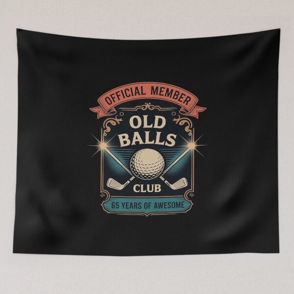Item preview, 65th Birthday Old Balls Club 65 Year Old Golfer 1 designed and sold by AquaKiev.