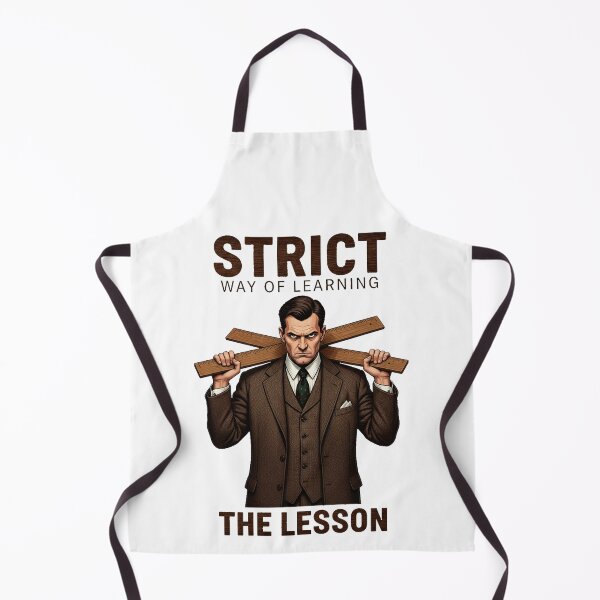 Item preview, Strict Way of Learning the Lesson – HAPPY 100 DAY OF SCHOOL Discipline Authority Illustration designed and sold by C3J7.
