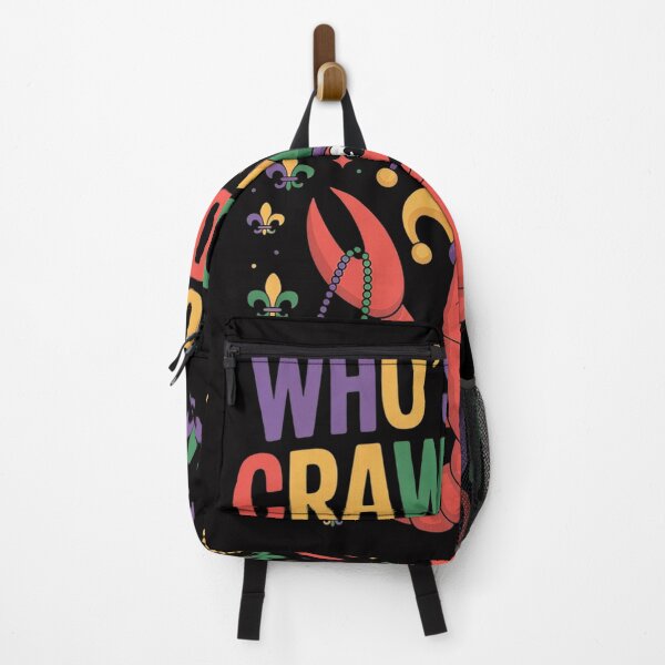 Item preview, Whos Your Crawdaddy Crawfish Jester Beads Funny Mardi Gras designed and sold by HermanTricia.