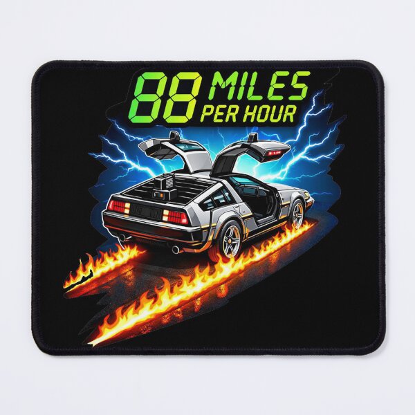 Item preview, 88 MPH - Time Travel Retro Science Fiction Art designed and sold by Thompika.