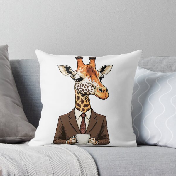 Item preview, Giraffe in a Suit – Office Coffee Humor designed and sold by MagicMicki.