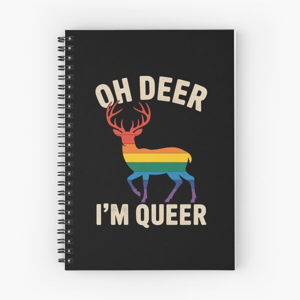 Item preview, Oh Deer Im Queer Pride Month LGBT designed and sold by PowAcademy.