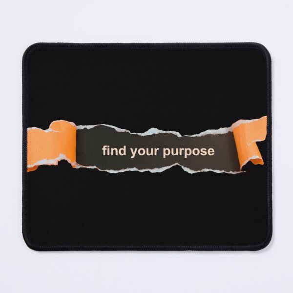 Item preview, Find Your Purpose Torn Paper Art designed and sold by Khadigadesings.