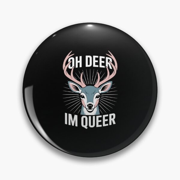 Item preview, Oh Deer Im Queer Trans Pride designed and sold by MythWoot.