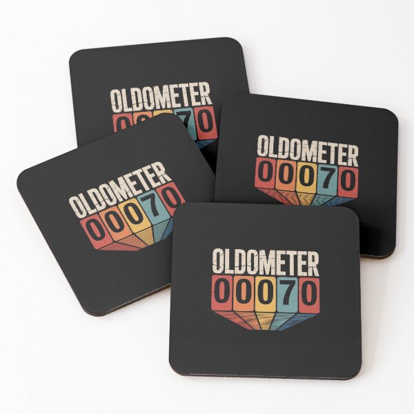 Item preview, 70 Years Old Oldometer 70th Birthday Odometer designed and sold by AquaKiev.