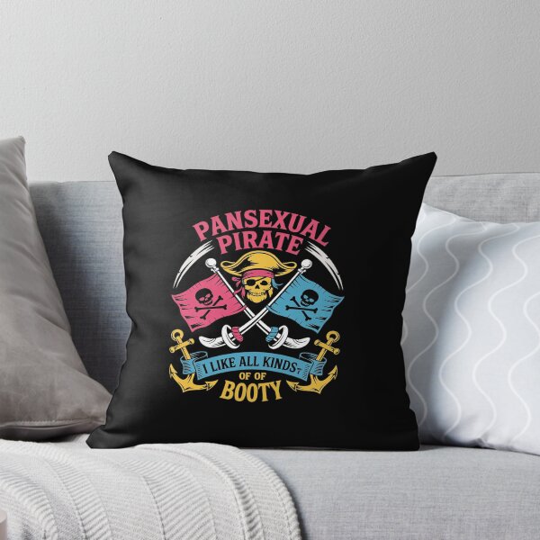 Item preview, Pansexual Pirate - LGBTQ Pride Queer Omnisexual Pan designed and sold by PowAcademy.