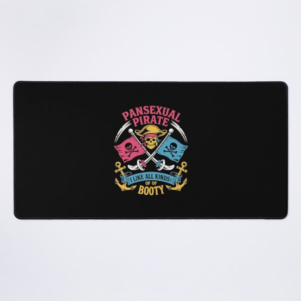 Item preview, Pansexual Pirate - LGBTQ Pride Queer Omnisexual Pan designed and sold by PowAcademy.