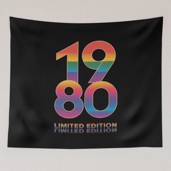 Item preview, PRIDE 45TH BIRTHDAY LGBTQ 1980 QUEER designed and sold by MythWoot.