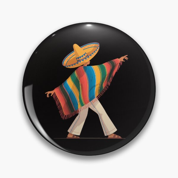 Item preview, Mexican Boy Dabbing Poncho Cinco de Mayo designed and sold by DarioRosales.